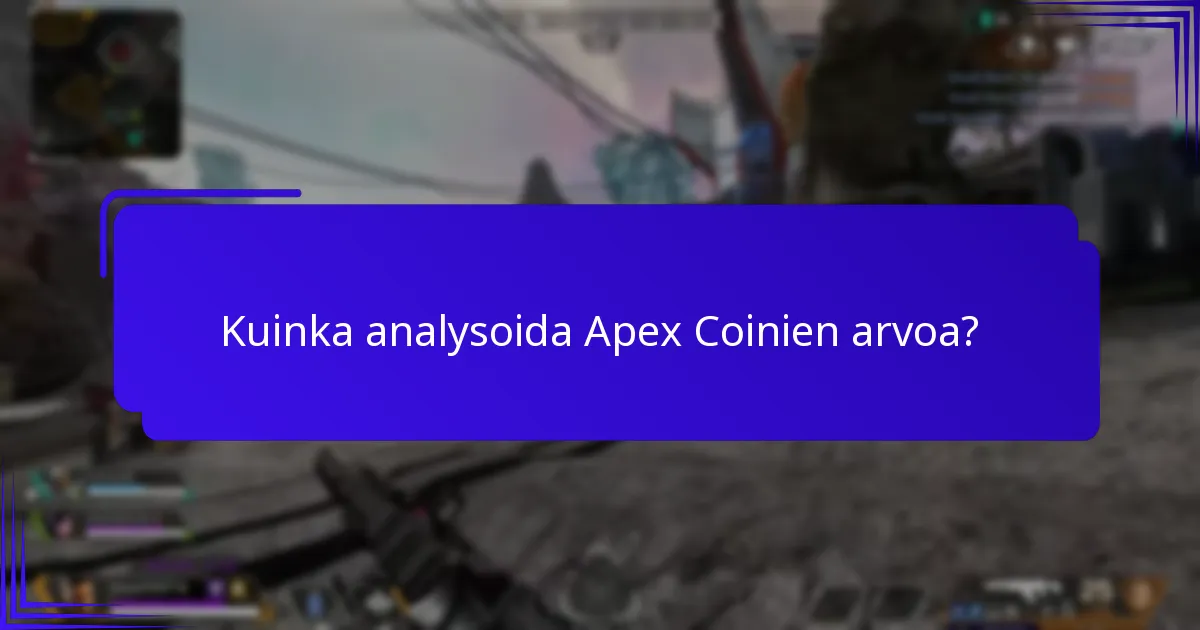 Kuinka Apex Coinien hinnat vaihtelevat alustoittain?