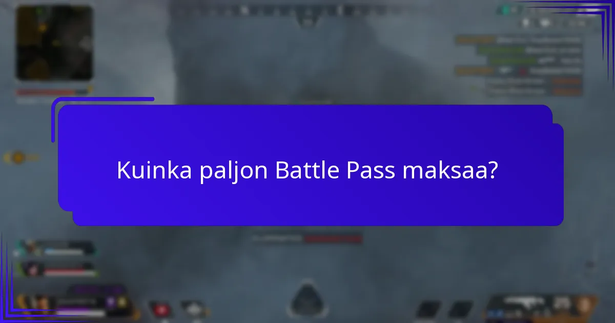 Mitkä erikoistehtävät ovat saatavilla nykyisessä Battle Passissa?