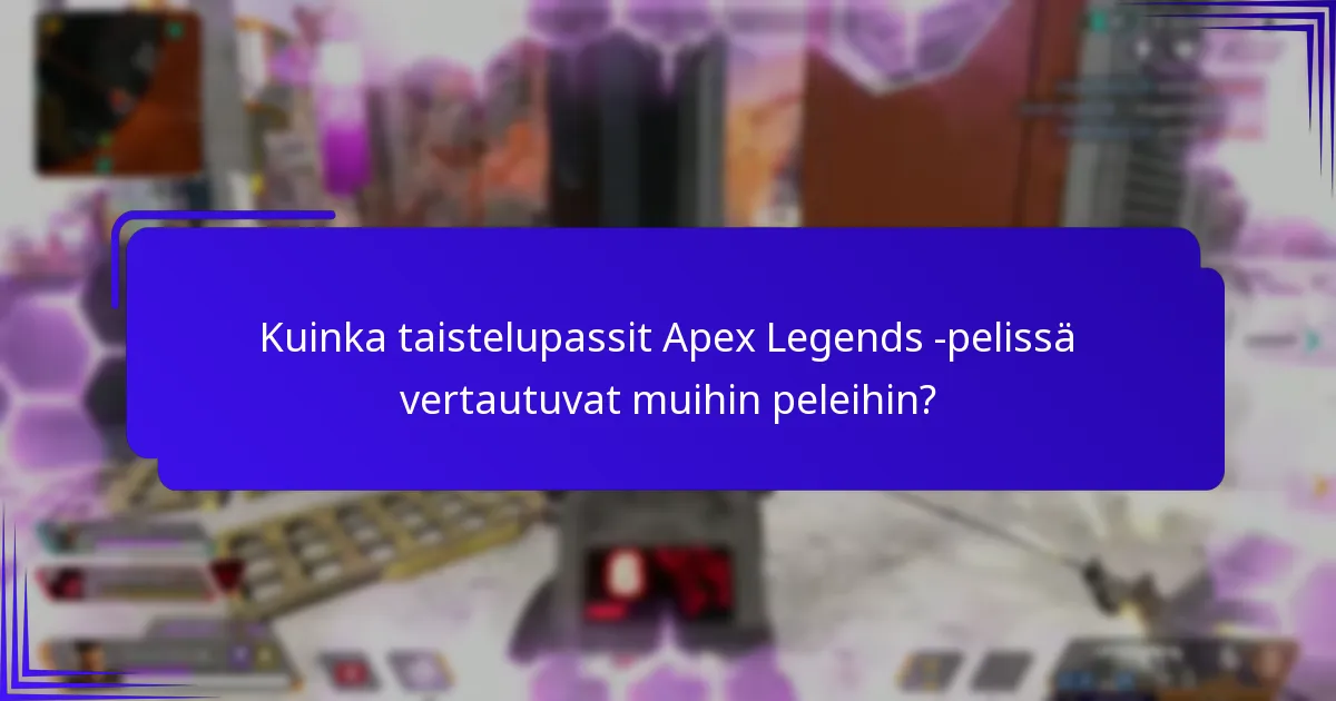 Mitä asiantuntijat sanovat taistelupasseista Apex Legends -pelissä?