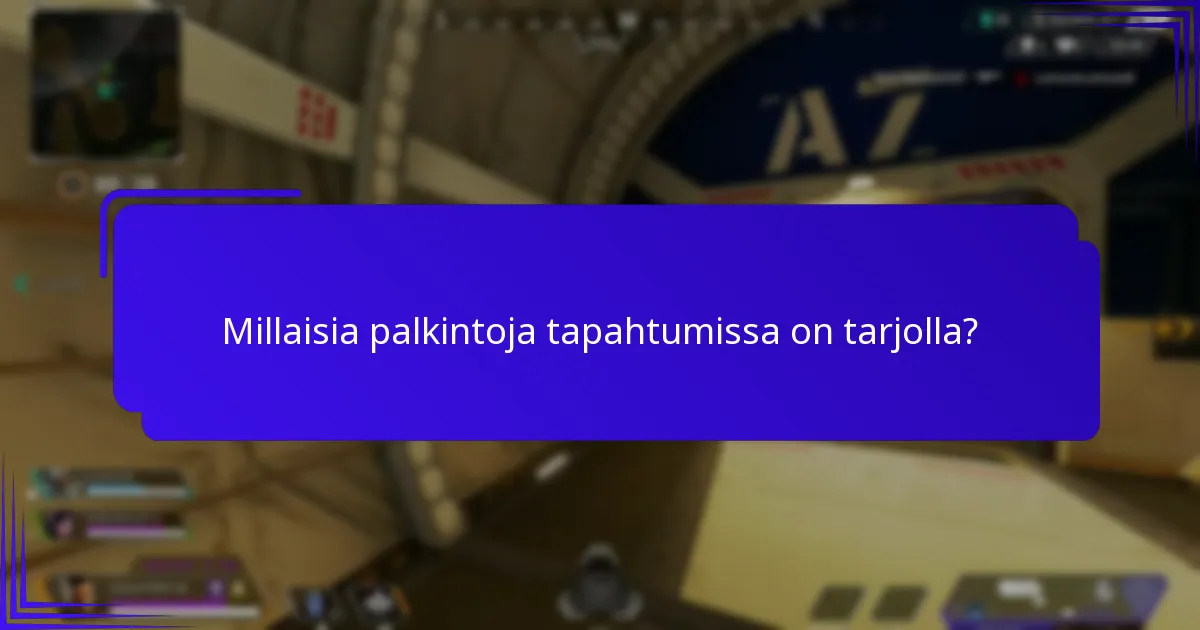 Kuinka voittajat valitaan tapahtumapalkinnoille?