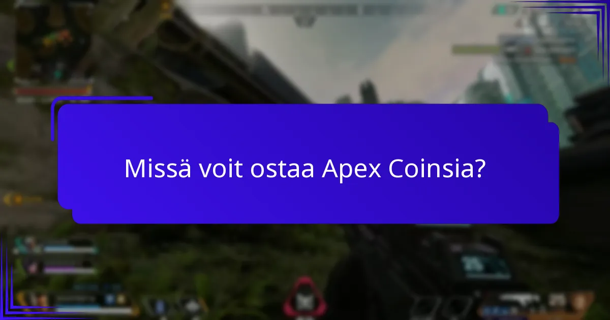 Kuinka asiantuntijat arvioivat Apex Coinsia?