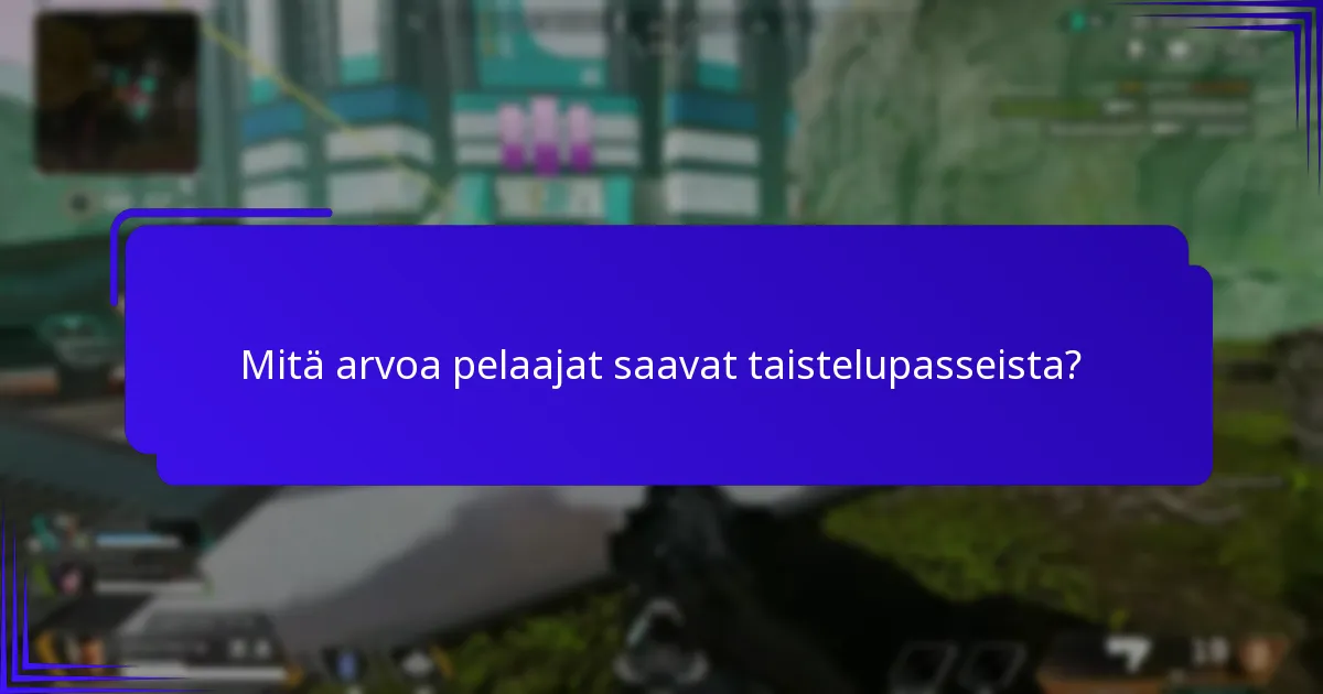 Kuinka taistelupassit vertautuvat eri peleissä?