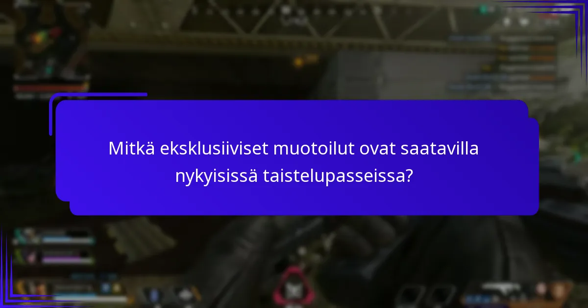 Mitkä hahmovalinnat ovat tarjolla taistelupassi-ihon kanssa?