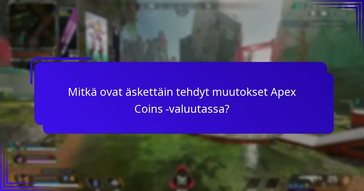 Mitkä tulevat parannukset ovat suunnitteilla Apex Coins -valuutalle?