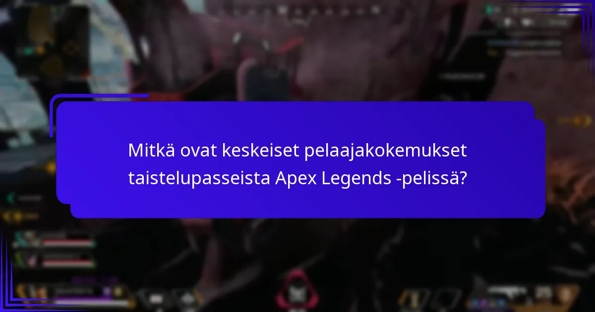 Kuinka taistelupassit Apex Legends -pelissä vertautuvat muihin peleihin?