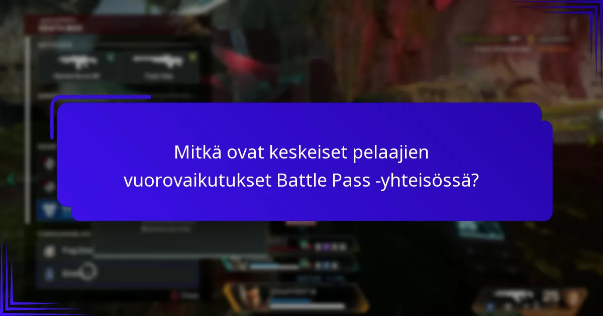 Mitkä sosiaaliset tapahtumat järjestetään Battle Pass -yhteisössä?