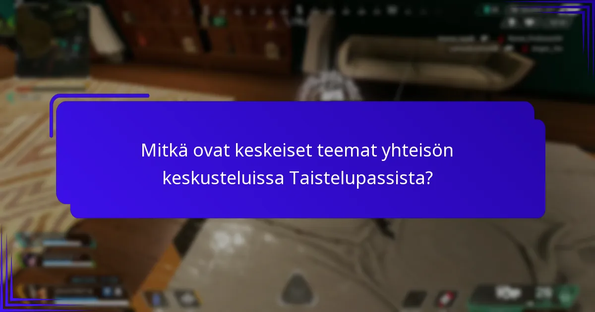 Mitkä parannusehdotukset pelaajilla on Taistelupassille?