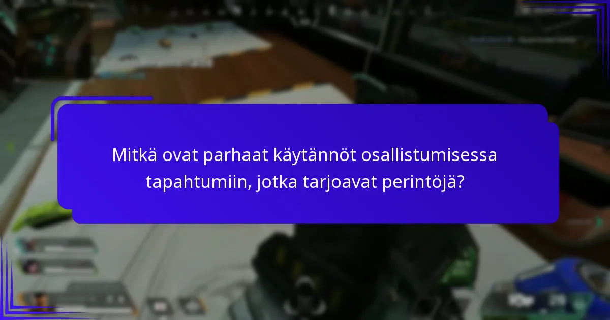 Missä voit ostaa, myydä tai vaihtaa tapahtumapalkintoperintöjä?